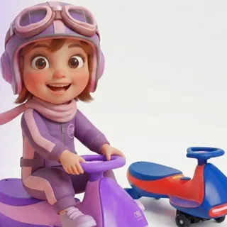 Lina, a piloto da OláBebê