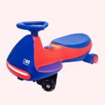 Carrinho Elétrico Grande - Cor Azul/Vermelho