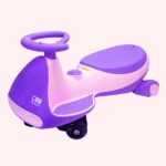 Carrinho Elétrico Grande - Cor Rosa/Roxo