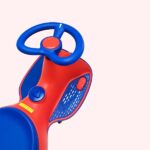 Carrinho Elétrico Grande - Cor Azul/Vermelho - Imagem 2