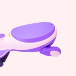 Carrinho Elétrico Grande - Cor Rosa/Roxo - Imagem 4