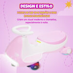 Carrinho Elétrico Grande - Cor Rosa - Imagem 7