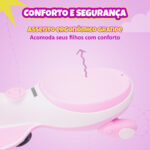 Carrinho Elétrico Grande - Cor Rosa - Imagem 4