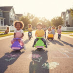 Carrinho Elétrico Grande - Cor Rosa/Roxo - Imagem 3