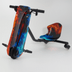 Carrinho Elétrico 8″ – Cor Agua/Fogo