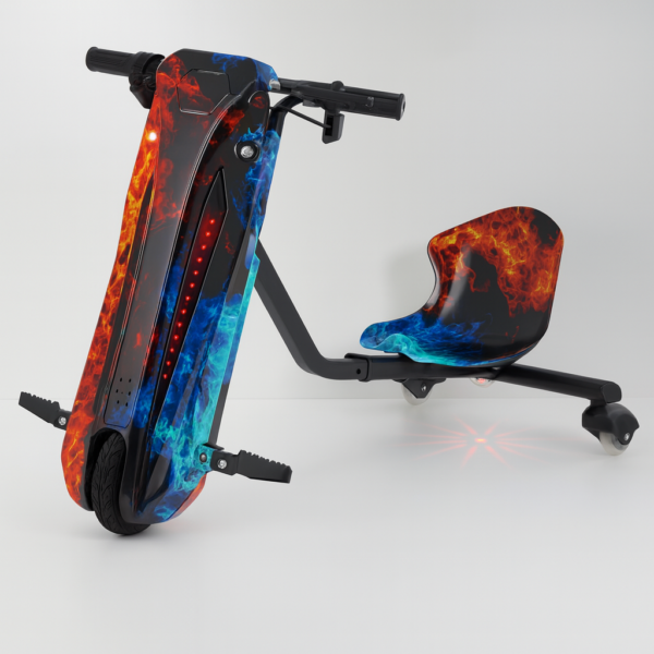 Triciclo Drift 8" – Água e Fogo