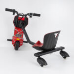 Carrinho Elétrico 6.5" - Cor Vermelho - Imagem 2