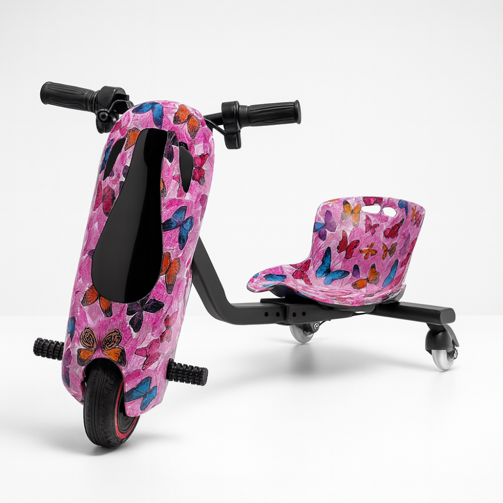 Carrinho Elétrico 6.5″ – Cor Rosa
