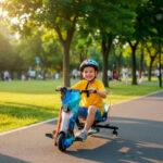 Carrinho Elétrico 8″ – Cor Agua e Fogo - Imagem 2