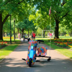 Carrinho Elétrico 8″ – Cor Colorido - Imagem 6